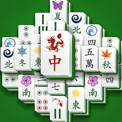 Скачать взлом Mahjong Solitaire  [МОД Mega Pack] - стабильная версия apk на Андроид