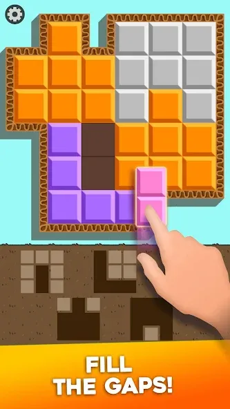 Block Puzzle Cats (Блок Пазл Кошки)  [МОД Бесконечные монеты] Screenshot 2