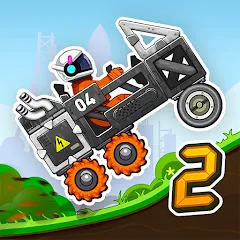 Взлом Rovercraft 2: Race a space car (Роверкрафт 2)  [МОД Menu] - последняя версия apk на Андроид