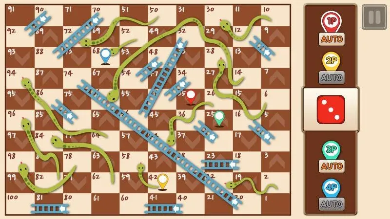 Snakes & Ladders King  [МОД Бесконечные монеты] Screenshot 1