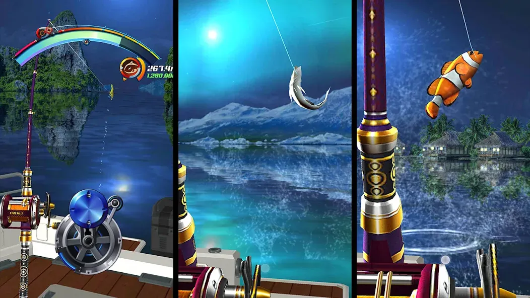 Fishing Hook  [МОД Бесконечные монеты] Screenshot 1