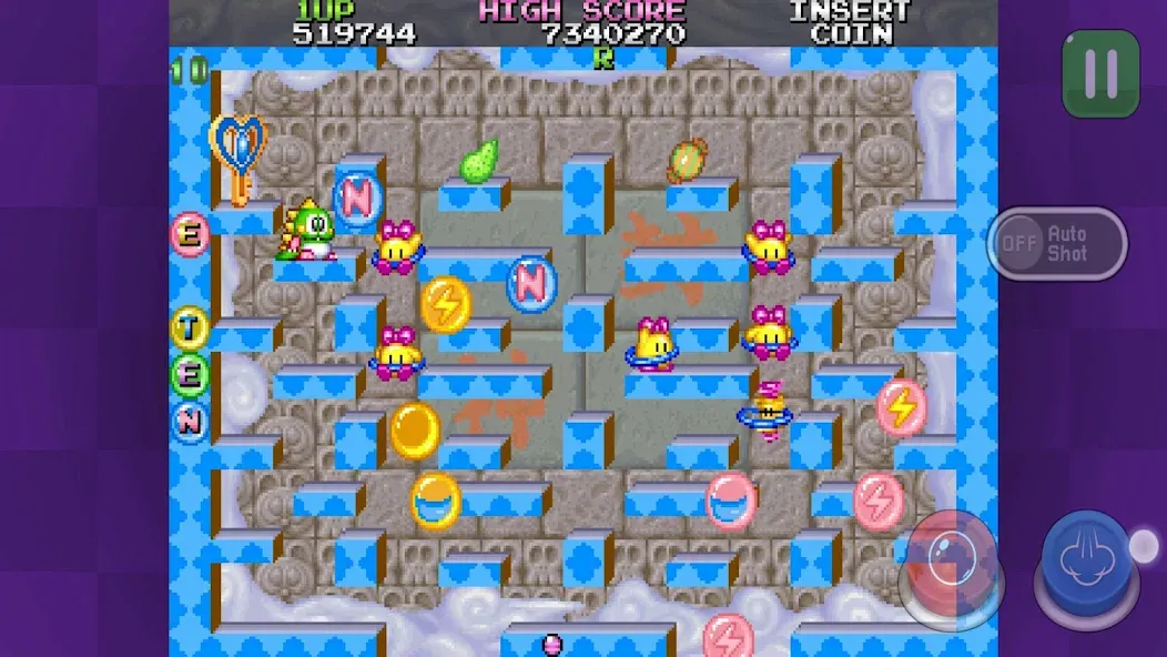 Bubble Bobble 2 classic (Бабл Бобл 2 классик)  [МОД Menu] Screenshot 1