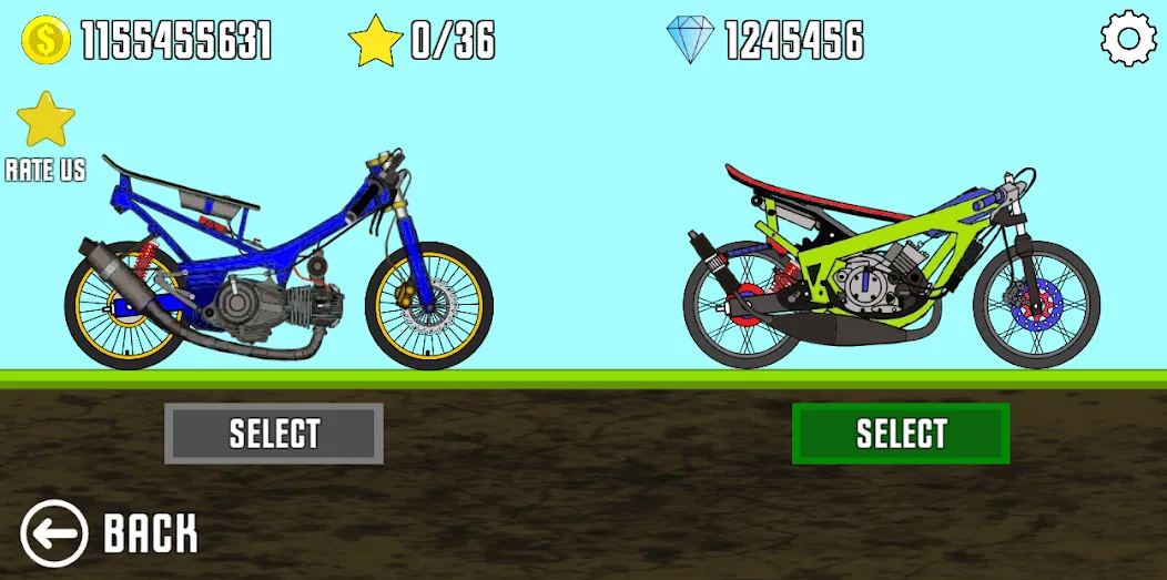 Drag Racing Bike (Драг рейсинг байк)  [МОД Unlocked] Screenshot 2