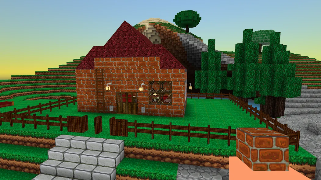 BlockBuild Craft a Dream World (БлокБилд Крафт мира мечты)  [МОД Unlocked] Screenshot 2