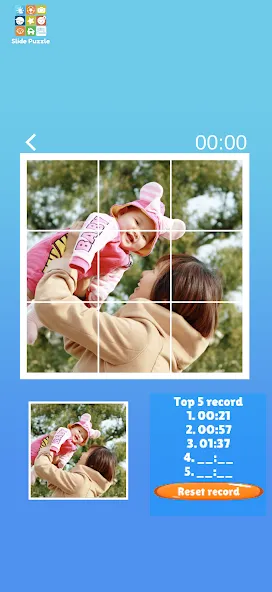 Slide Puzzle with your photo (Слайдпазл с вашим фото)  [МОД Много монет] Screenshot 4