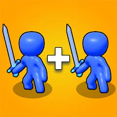 Взломанная Merge Weapons: Battle Game (Мердж Вепонс)  [МОД Mega Pack] - стабильная версия apk на Андроид