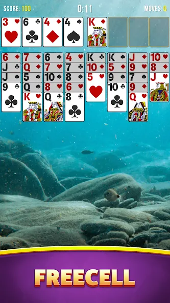 Solitaire Bliss Collection  [МОД Unlimited Money] Screenshot 4