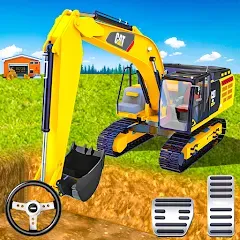 Взлом Heavy Construction Simulator  [МОД Mega Pack] - последняя версия apk на Андроид