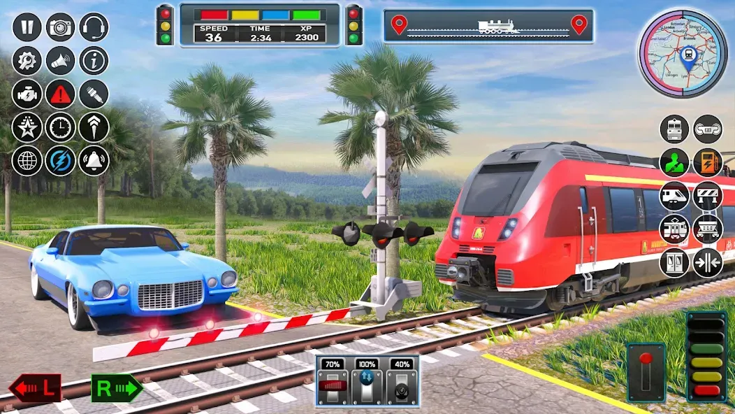 City Train Game 3d Train games  [МОД Много денег] Screenshot 4