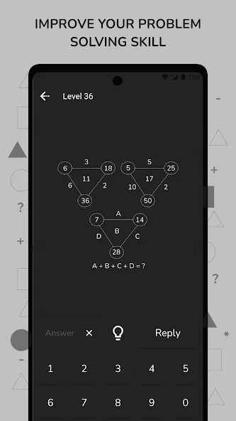 Math Puzzle & Brain Riddles  [МОД Меню] Screenshot 5