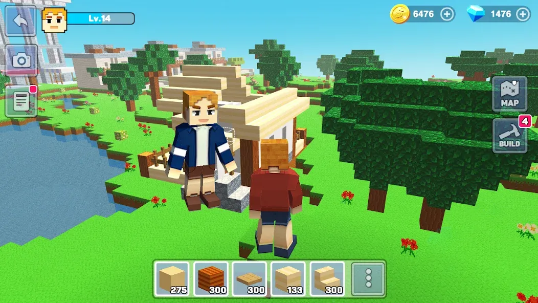 MiniCraft: Blocky Craft 2024 (МиниКрафт)  [МОД Все открыто] Screenshot 2