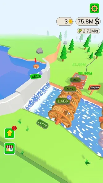 Water Power (Уотер Пауэр)  [МОД Все открыто] Screenshot 5