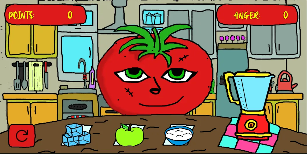 Mr Hungry Tomato (Мистер Голодный Помидор)  [МОД Unlocked] Screenshot 1