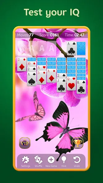 Solitaire Play - Card Klondike (Солитер Плей)  [МОД Бесконечные монеты] Screenshot 1