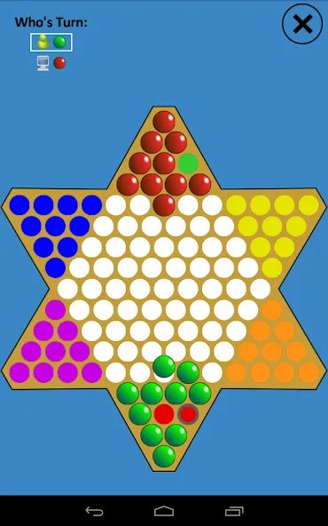 Chinese Checkers Touch (Китайские шашки Тач)  [МОД Mega Pack] Screenshot 4