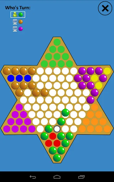 Chinese Checkers Touch (Китайские шашки Тач)  [МОД Mega Pack] Screenshot 5