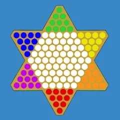 Скачать взломанную Chinese Checkers Touch (Китайские шашки Тач)  [МОД Mega Pack] - полная версия apk на Андроид