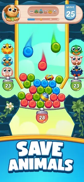 Farm Blast - Merge & Pop  [МОД Unlimited Money] Screenshot 4