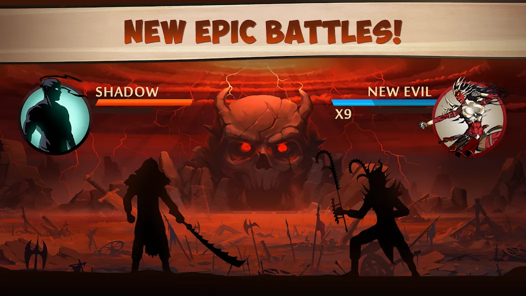 Shadow Fight 2 (Шэдоу Файт 2)  [МОД Menu] Screenshot 1