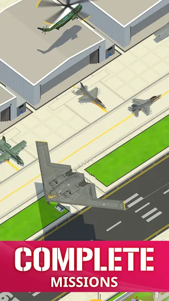 Idle Air Force Base (Айдл Эйр Форс Базе)  [МОД Меню] Screenshot 5