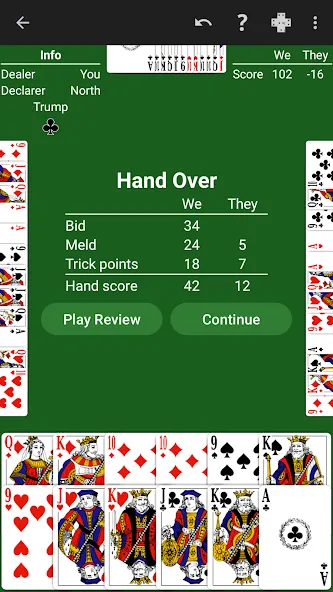 Pinochle - Expert AI (Пиночле)  [МОД Бесконечные деньги] Screenshot 3