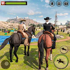 Скачать взломанную Horse Racing Games: Horse Game  [МОД Mega Pack] - стабильная версия apk на Андроид