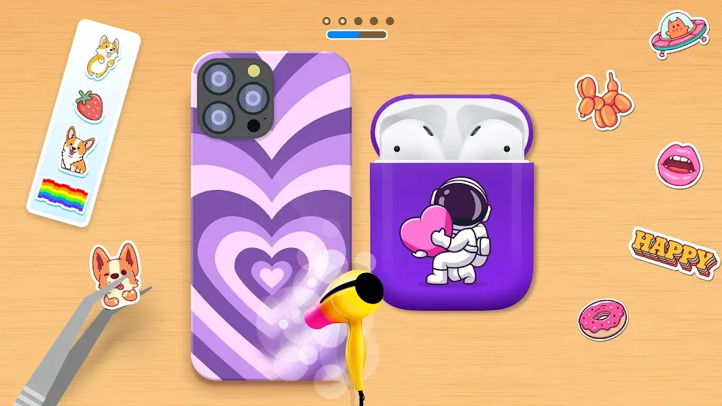 Phone Case DIY  [МОД Unlimited Money] Screenshot 3