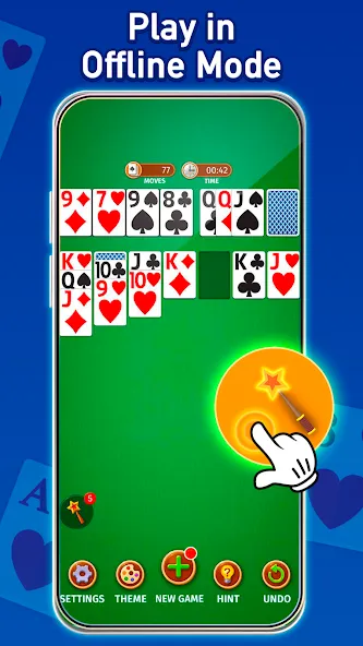 Solitaire: Classic Card Game (Клондайк Солитер)  [МОД Menu] Screenshot 5