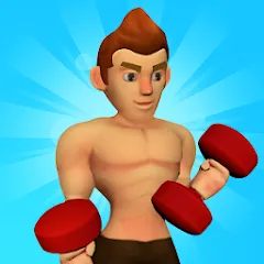 Взломанная Muscle Tycoon 3D: MMA Boxing (Масл Тайкун 3D)  [МОД Mega Pack] - стабильная версия apk на Андроид