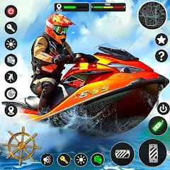 Скачать взлом Jetski Boat Racing: Boat Games (Джетски Гонки на лодках)  [МОД Unlocked] - стабильная версия apk на Андроид