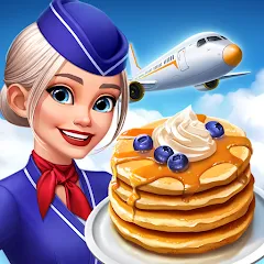 Скачать взломанную Airplane Chefs - Cooking Game (Эйрплейн Чефз)  [МОД Unlimited Money] - полная версия apk на Андроид