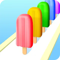 Взломанная Popsicle Stack (Попсикл Стэк)  [МОД Меню] - последняя версия apk на Андроид