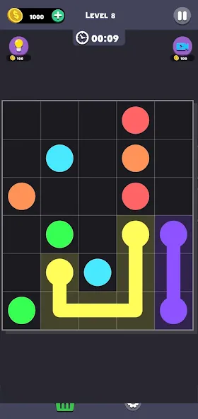 Same Color: Connect Two Dots (Сейм Колор Дот)  [МОД Menu] Screenshot 5