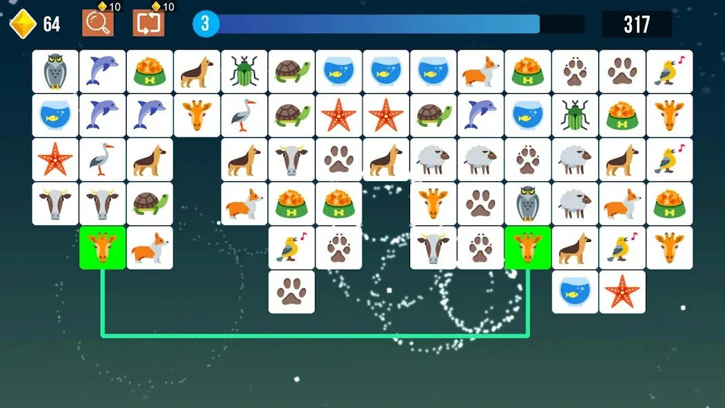 Pet Connect: Tile Puzzle Match (Пет Коннект)  [МОД Много денег] Screenshot 1