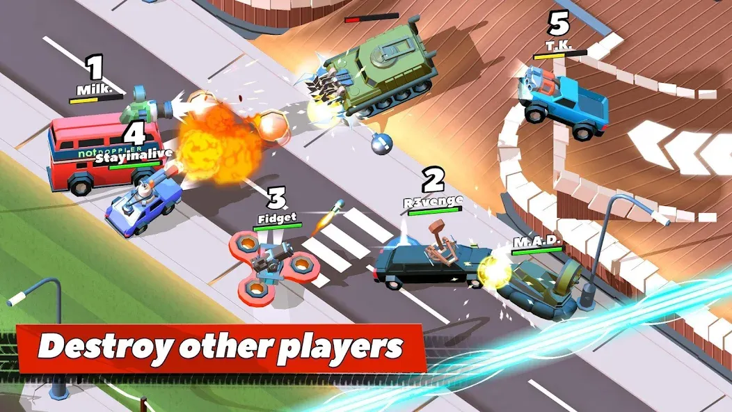 Crash of Cars (Краш оф Карс)  [МОД Unlimited Money] Screenshot 1