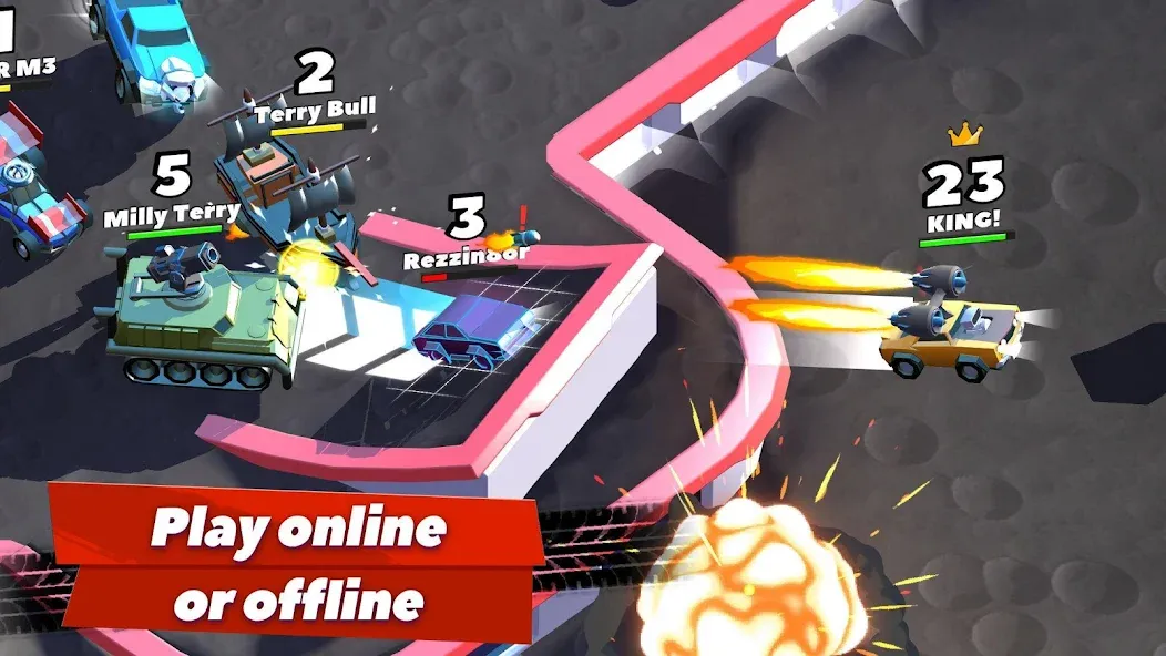 Crash of Cars (Краш оф Карс)  [МОД Unlimited Money] Screenshot 5