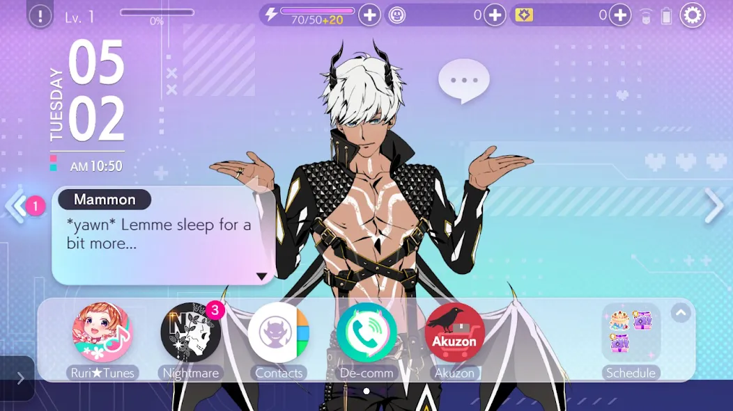 Otome Games Obey Me! NB  [МОД Много денег] Screenshot 3