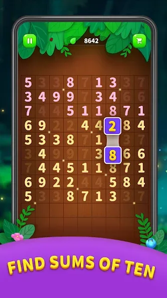 Number Match - Ten Pair Puzzle (Намбер Матч)  [МОД Много денег] Screenshot 2