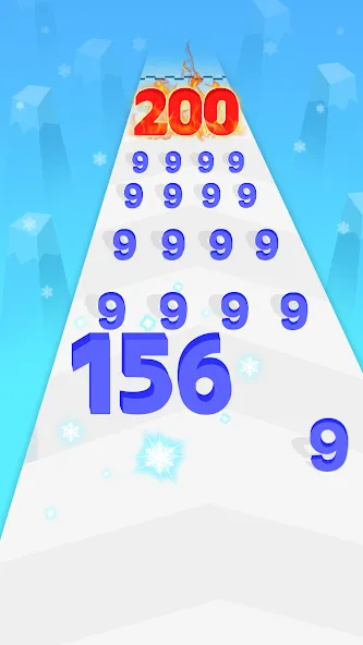 Number Merge: Run Master 3D (Намбер Мердж)  [МОД Бесконечные монеты] Screenshot 3