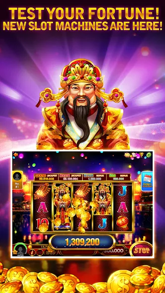 Cash Bay Casino - Slots game (Кэш Бэй Казино)  [МОД Бесконечные монеты] Screenshot 2