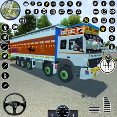 Взломанная Indian Heavy Truck Delivery 3D  [МОД Unlocked] - стабильная версия apk на Андроид