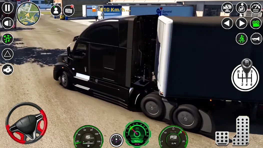 American Cargo City Driving 3D  [МОД Много денег] Screenshot 4