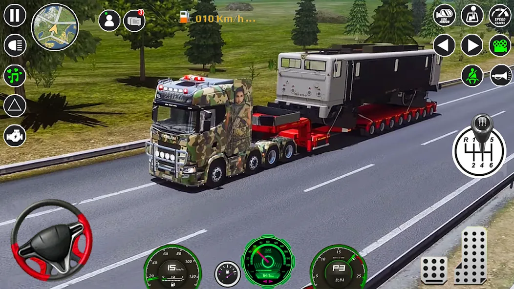 American Cargo City Driving 3D  [МОД Много денег] Screenshot 5