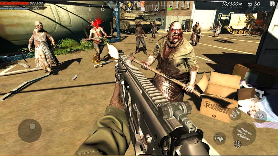 Zombie Game:Trigger Survivor (Зомби Гейм)  [МОД Много монет] Screenshot 2