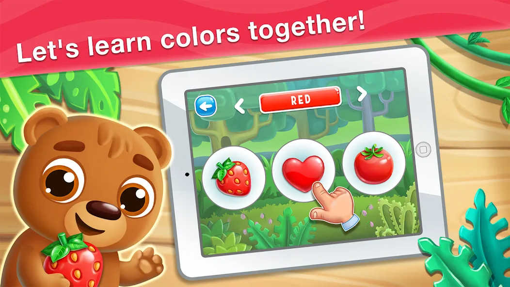 Colors learning games for kids  [МОД Много денег] Screenshot 1