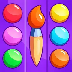 Взломанная Colors learning games for kids  [МОД Много денег] - полная версия apk на Андроид