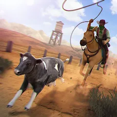 Скачать взлом Cowboys Horse Racing Derby  [МОД Много монет] - последняя версия apk на Андроид