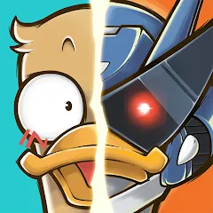 Взлом Merge Duck 2: Idle RPG (Мердж Дак 2)  [МОД Unlocked] - полная версия apk на Андроид