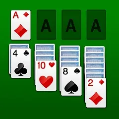 Скачать взломанную Klondike Solitaire (Клондайк солитер)  [МОД Бесконечные монеты] - стабильная версия apk на Андроид