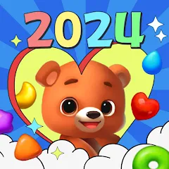 Взломанная Toy Bear Sweet POP: Match 3 (Той Бир Свит ПОП)  [МОД Меню] - стабильная версия apk на Андроид